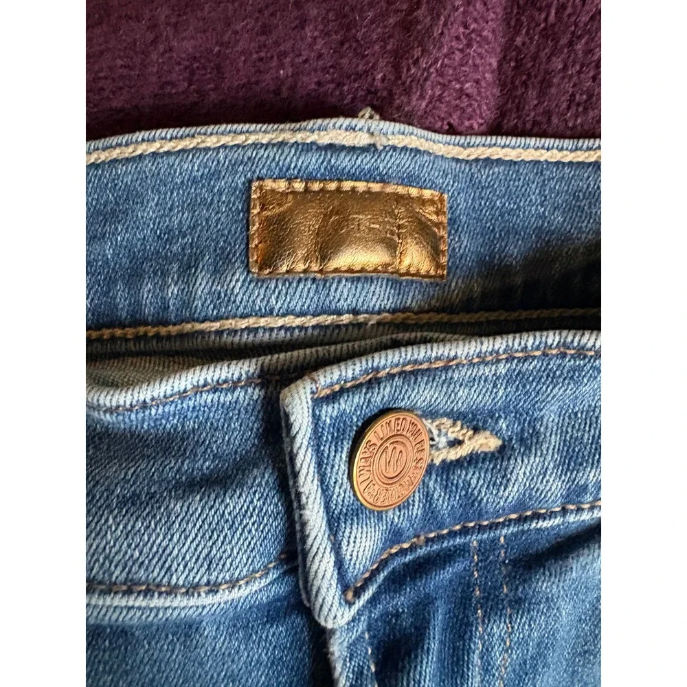 MOTHER High Waisted Rider Skimp Jeans Blue Size 26
